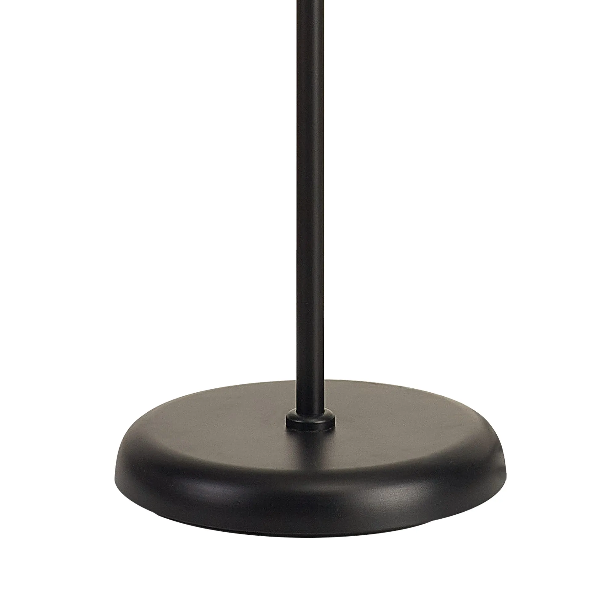 Bamberg 140cm Switched Floor Lamp 1 Light Satin Black D0795  Deco Bamberg